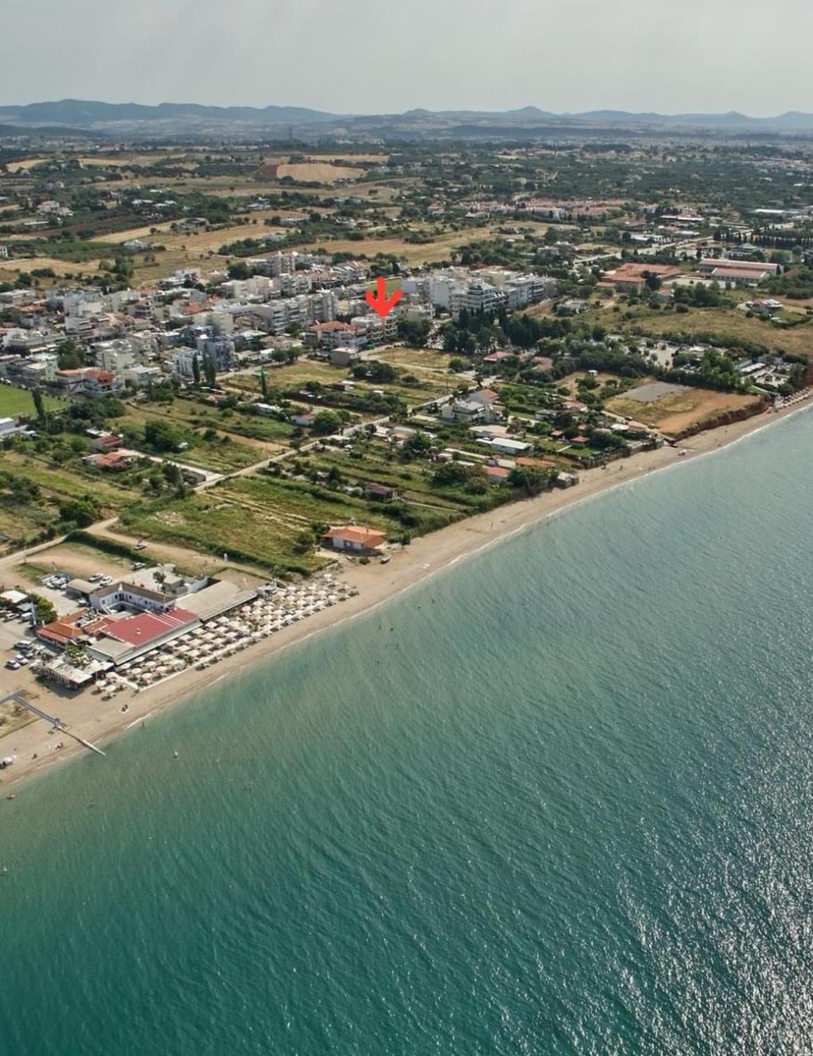 Studio Στην Νέα Χιλή Με Θέα Στην Θάλασσα Nea Chili Exterior foto